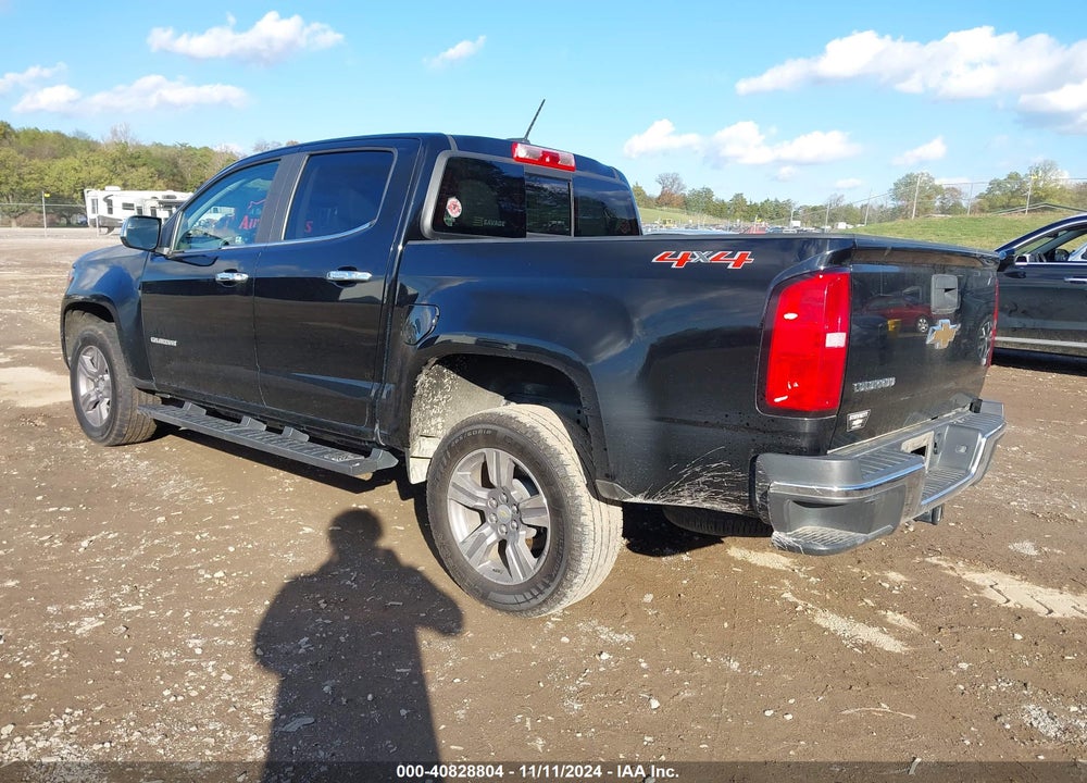 2016 CHEVROLET COLORADO LT VIN: 1GCGTCE35G1178260