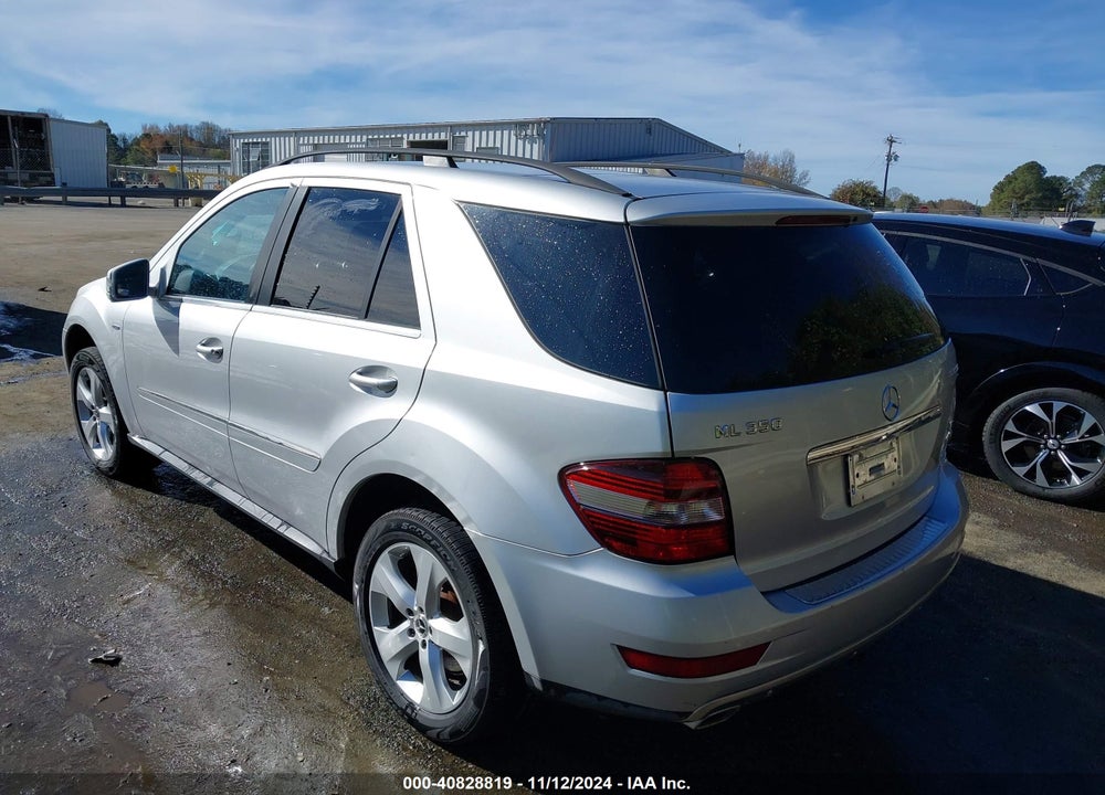 2011 MERCEDES-BENZ ML 350 BLUETEC VIN: 4JGBB2FBXBA626820