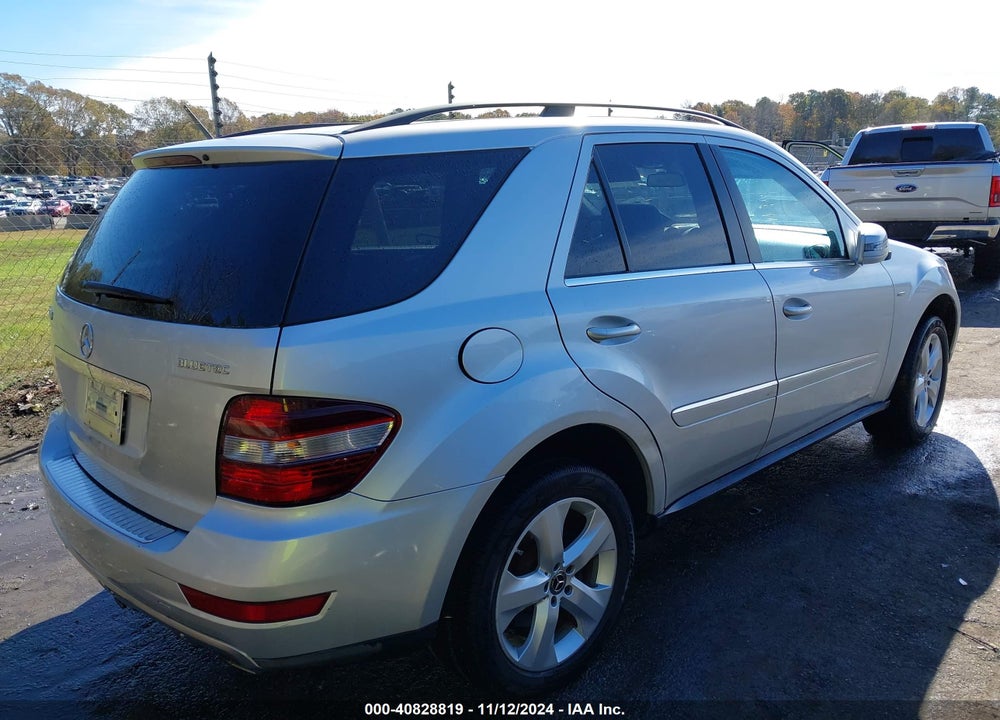 2011 MERCEDES-BENZ ML 350 BLUETEC VIN: 4JGBB2FBXBA626820