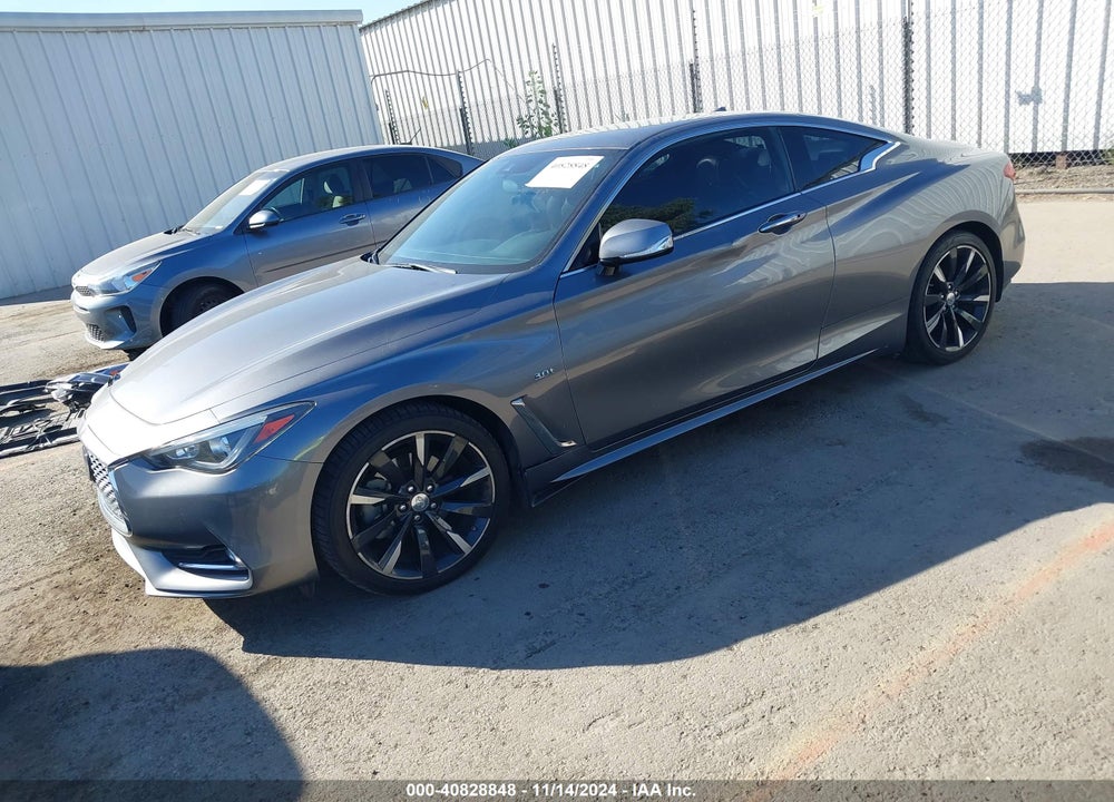 2019 INFINITI Q60 3.0T LUXE VIN: JN1EV7EL6KM291220