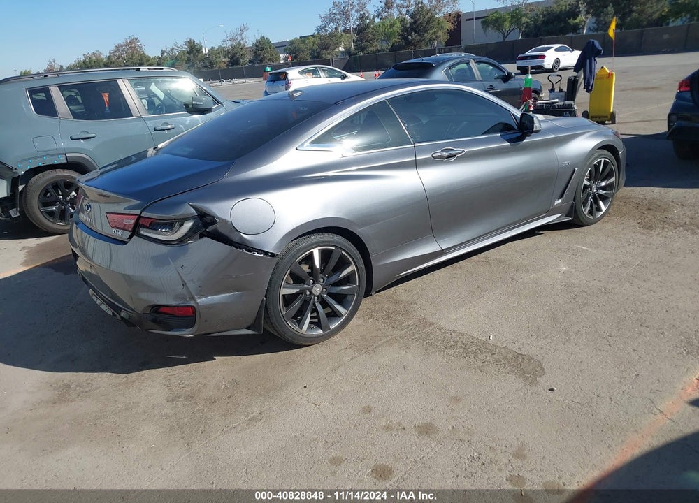 2019 INFINITI Q60 3.0T LUXE VIN: JN1EV7EL6KM291220