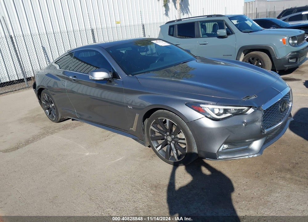 2019 INFINITI Q60 3.0T LUXE VIN: JN1EV7EL6KM291220