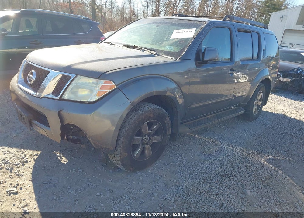 2008 NISSAN PATHFINDER SE VIN: 5N1AR18U78C662865