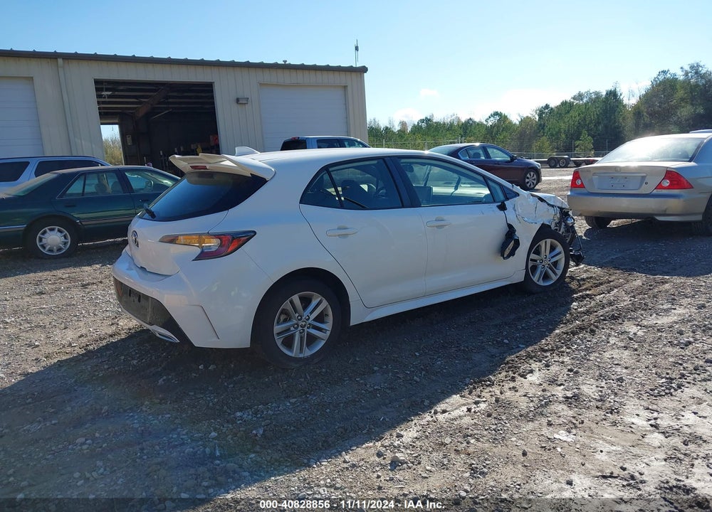 2022 TOYOTA COROLLA SE VIN: JTND4MBE9N3176570