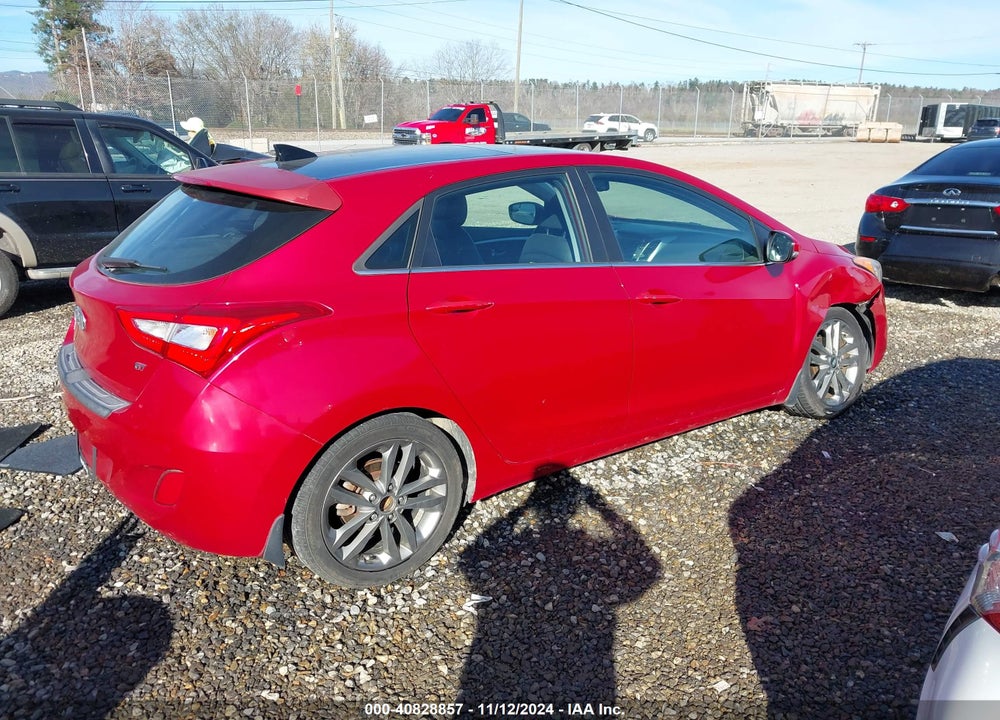 2016 HYUNDAI ELANTRA GT VIN: KMHD35LH4GU261248