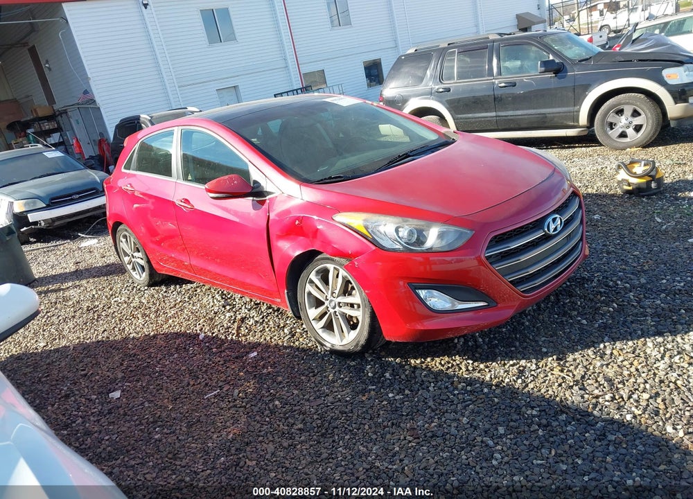 2016 HYUNDAI ELANTRA GT VIN: KMHD35LH4GU261248