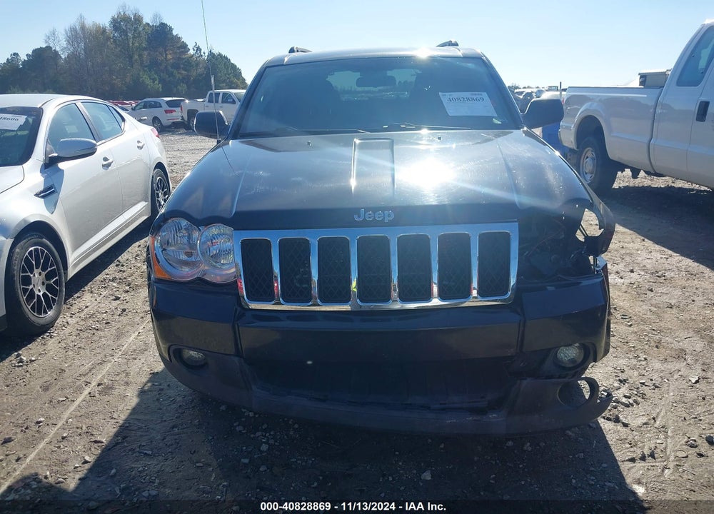 2010 JEEP GRAND CHEROKEE LAREDO VIN: 1J4PR4GK8AC160494