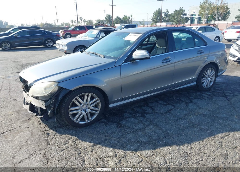 2008 MERCEDES-BENZ C 300 LUXURY/SPORT VIN: WDDGF54X58R028892