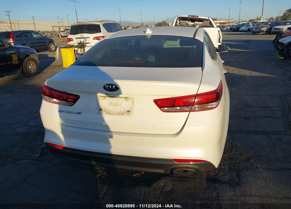 2016 KIA OPTIMA LX VIN: KNAGT4L39G5088110