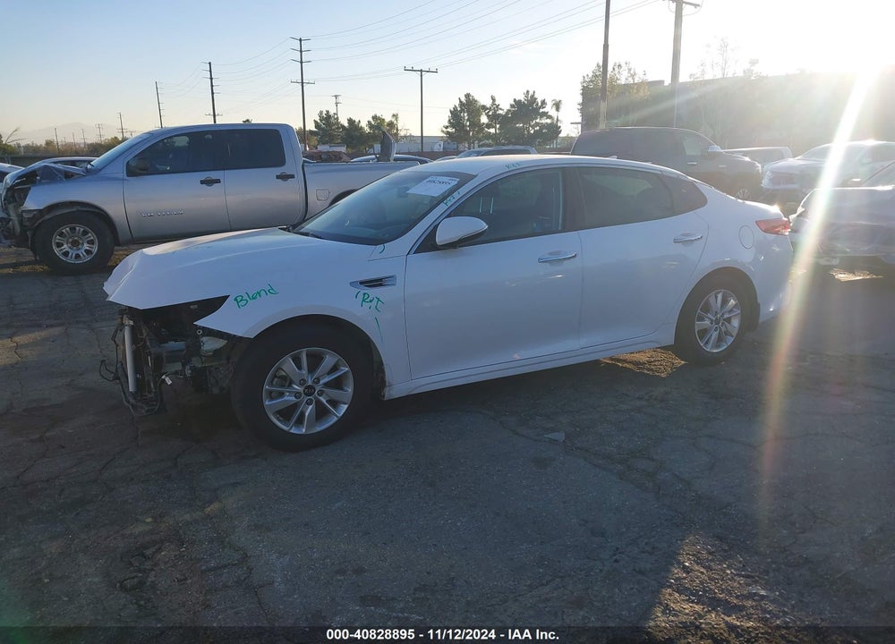 2016 KIA OPTIMA LX VIN: KNAGT4L39G5088110