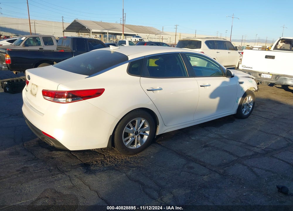 2016 KIA OPTIMA LX VIN: KNAGT4L39G5088110