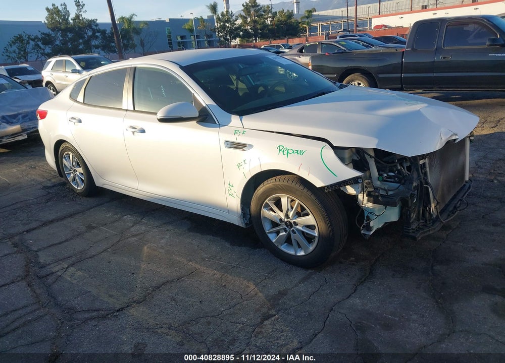 2016 KIA OPTIMA LX VIN: KNAGT4L39G5088110