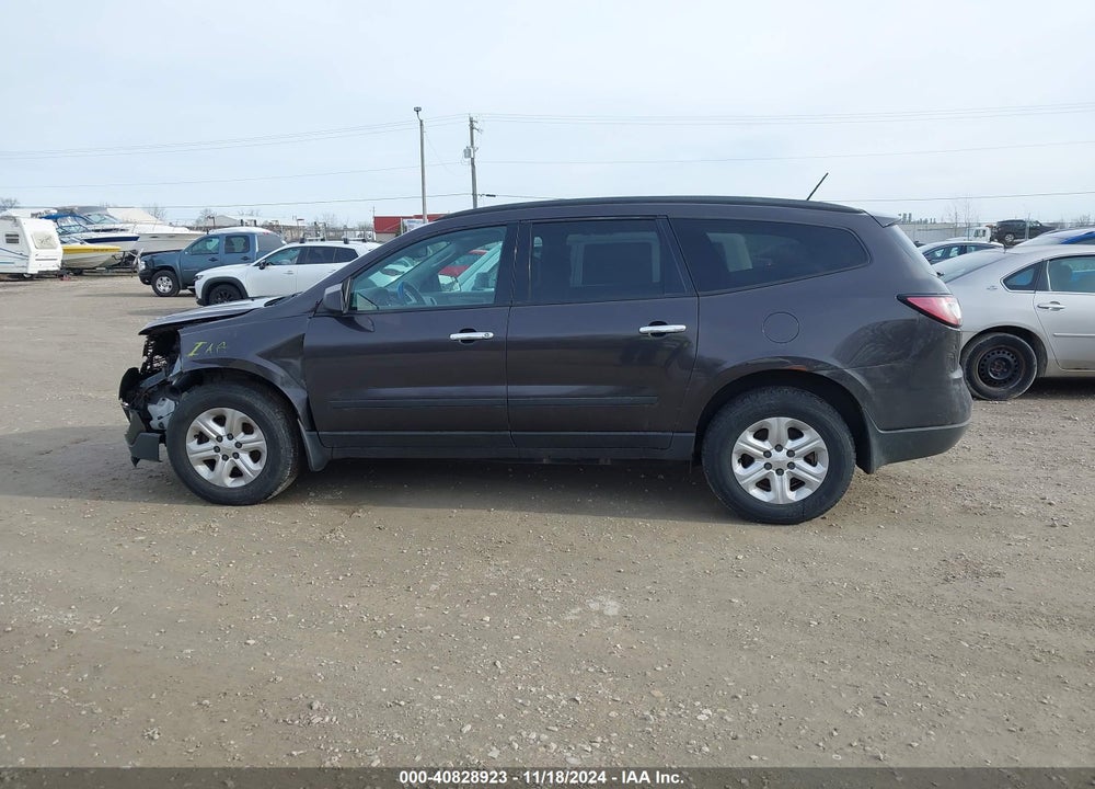 2014 CHEVROLET TRAVERSE LS VIN: 1GNKVFEDXEJ312148