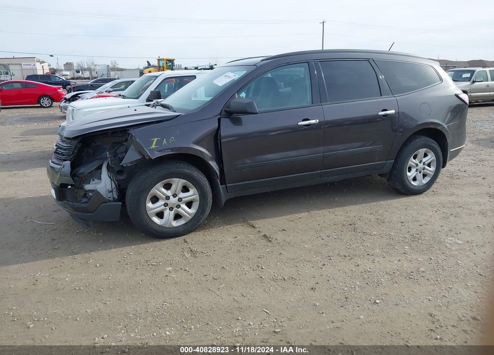 2014 CHEVROLET TRAVERSE LS VIN: 1GNKVFEDXEJ312148