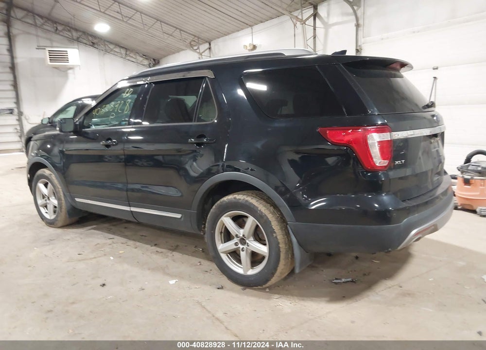 2017 FORD EXPLORER XLT VIN: 1FM5K8D81HGD33546