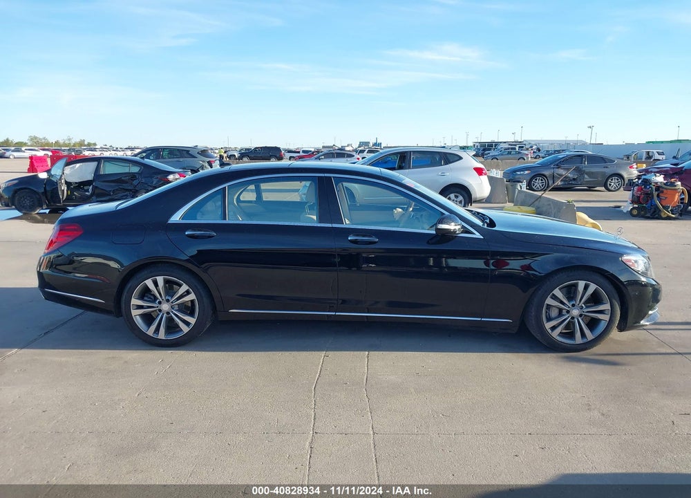 2014 MERCEDES-BENZ S 550 VIN: WDDUG8CB9EA050038