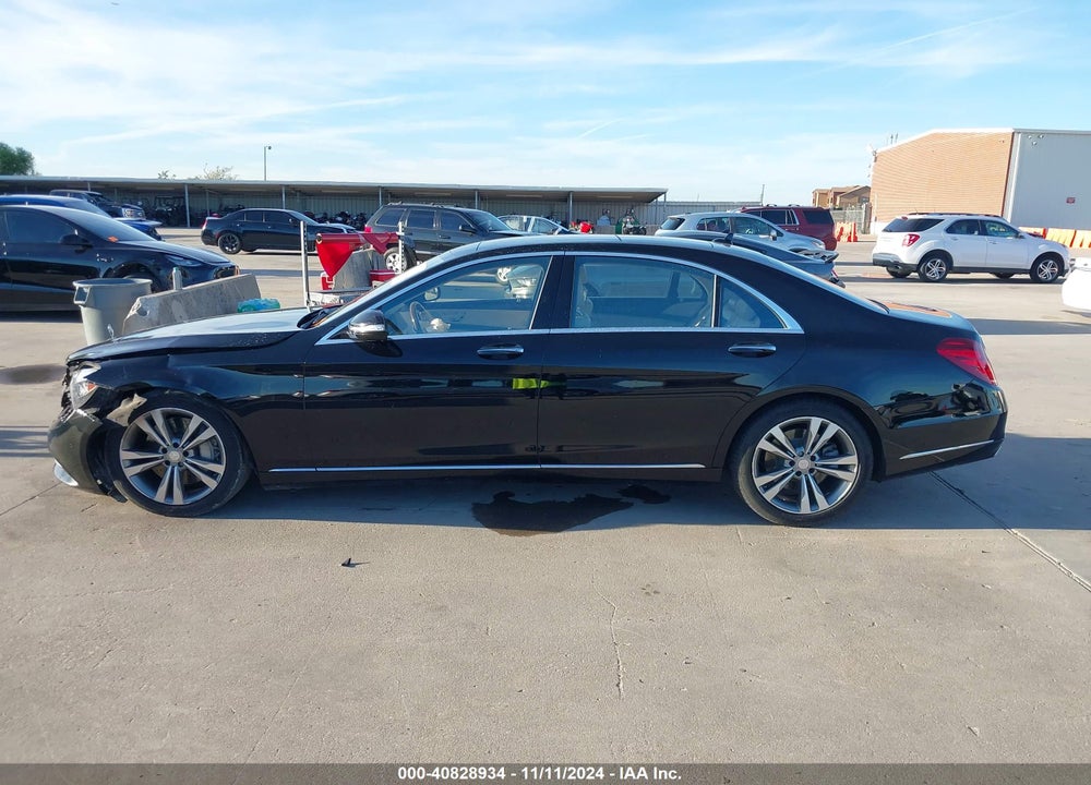 2014 MERCEDES-BENZ S 550 VIN: WDDUG8CB9EA050038