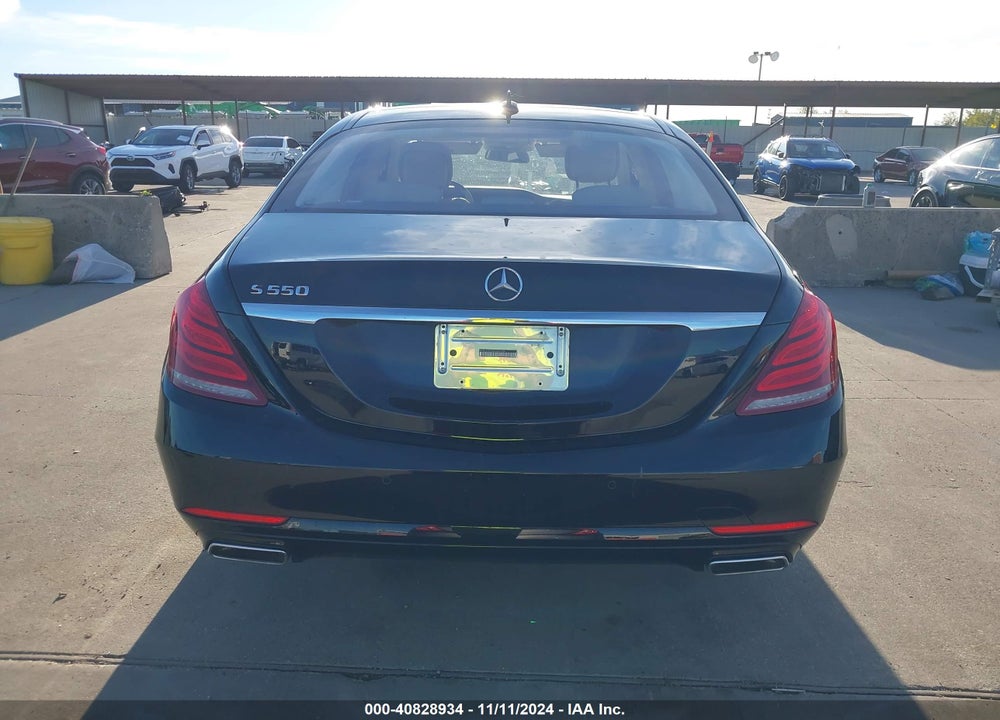 2014 MERCEDES-BENZ S 550 VIN: WDDUG8CB9EA050038