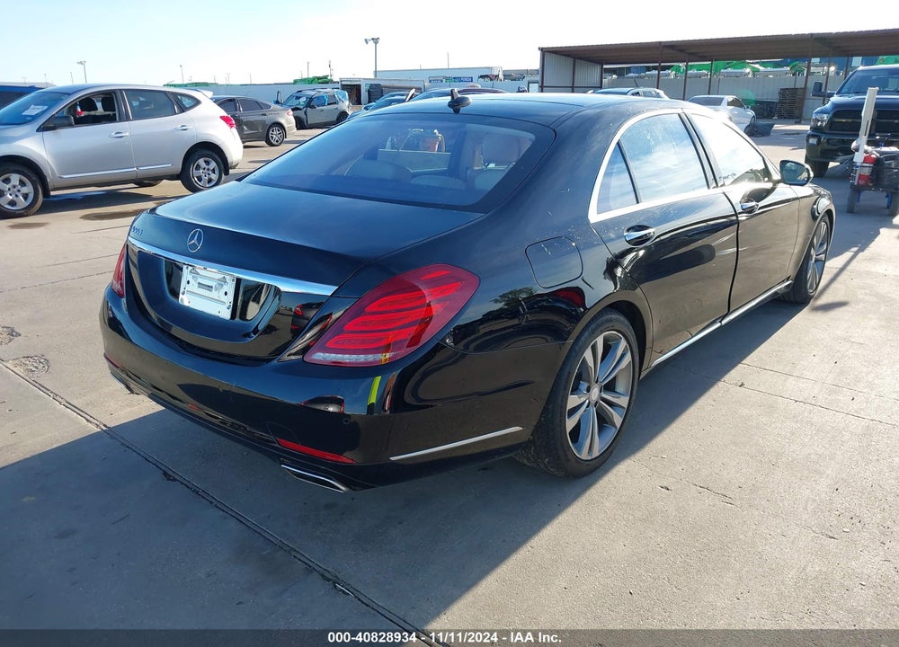 2014 MERCEDES-BENZ S 550 VIN: WDDUG8CB9EA050038