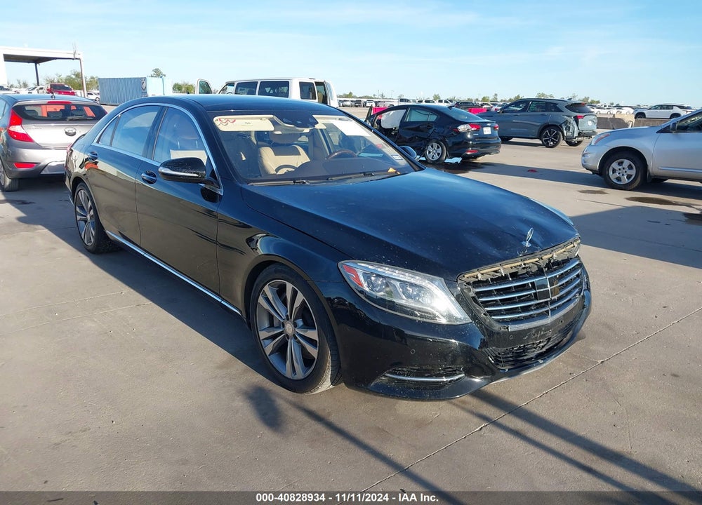 2014 MERCEDES-BENZ S 550 VIN: WDDUG8CB9EA050038