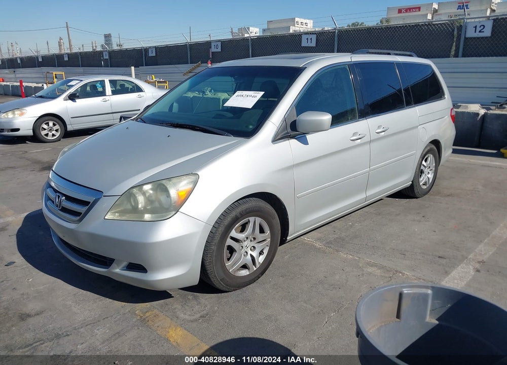 2007 HONDA ODYSSEY EX-L VIN: 5FNRL38727B445062