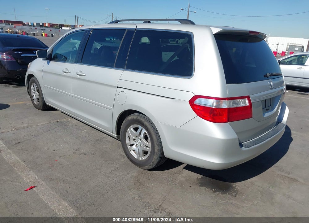2007 HONDA ODYSSEY EX-L VIN: 5FNRL38727B445062