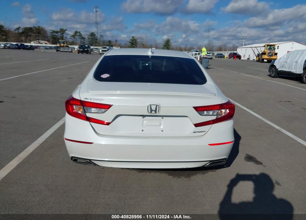 2018 HONDA ACCORD SPORT VIN: 1HGCV1F37JA025352