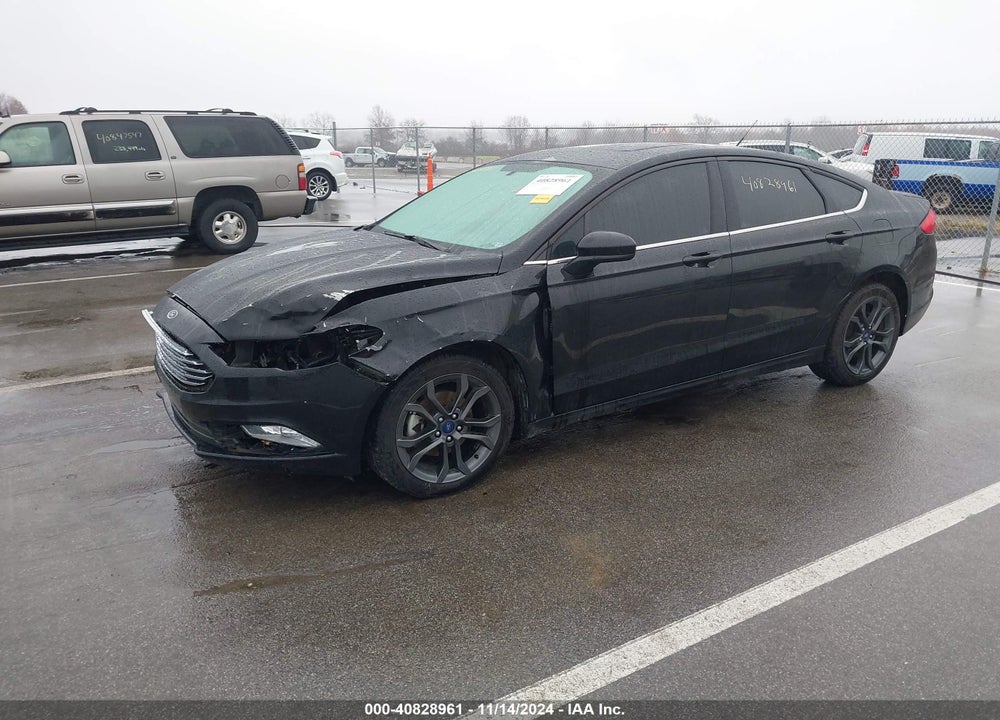 2018 FORD FUSION SE VIN: 3FA6P0HD7JR213466