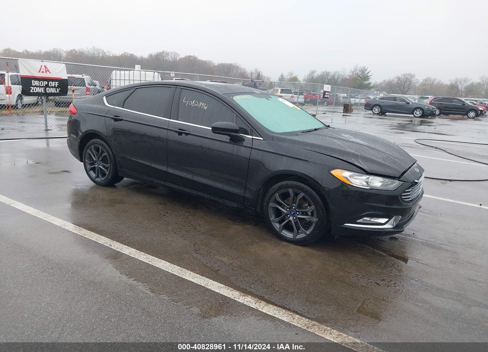 2018 FORD FUSION SE VIN: 3FA6P0HD7JR213466