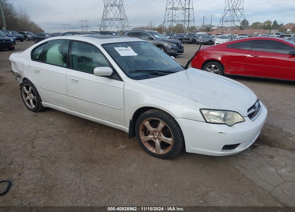 2006 SUBARU LEGACY 2.5I VIN: 4S3BL626467215353
