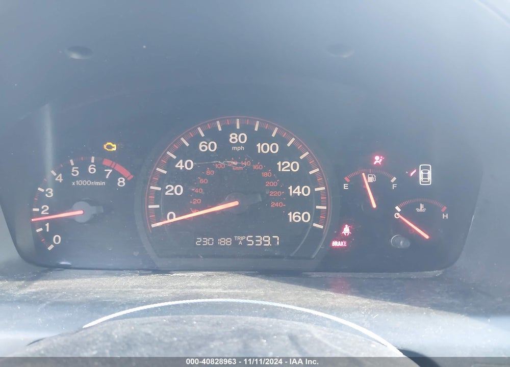 2005 HONDA ACCORD 2.4 EX VIN: 1HGCM71675A017930