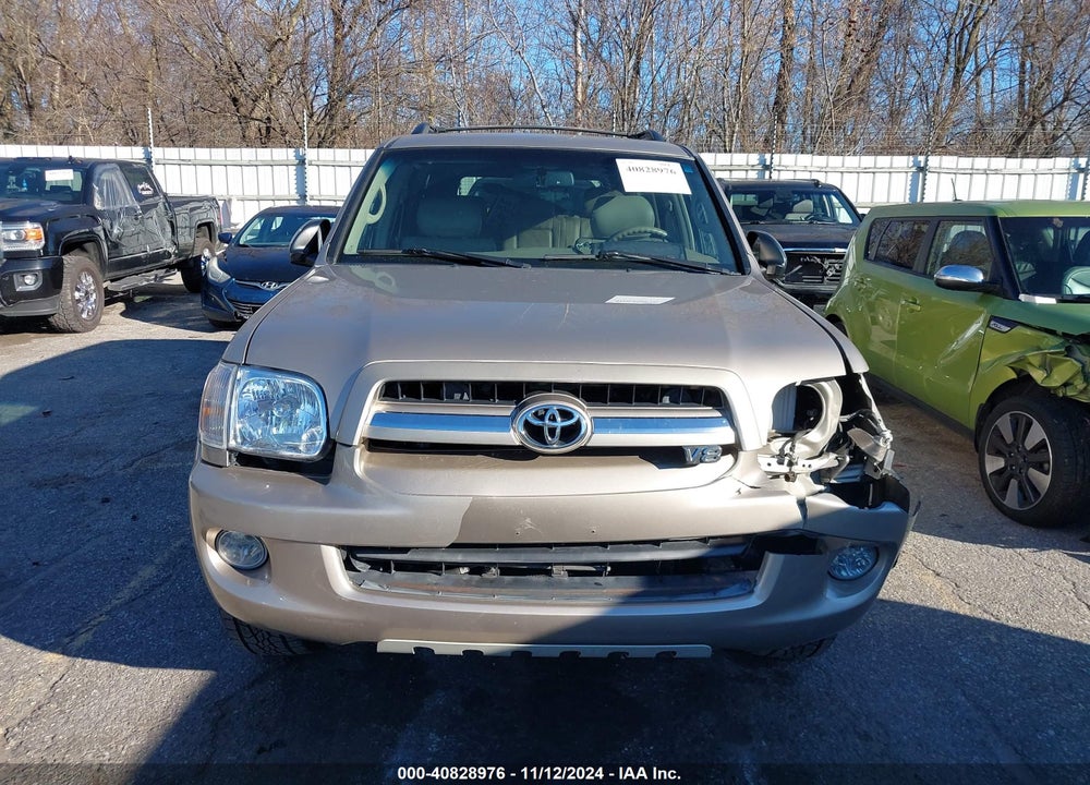 2007 TOYOTA SEQUOIA LIMITED V8 VIN: 5TDZT38A47S288626