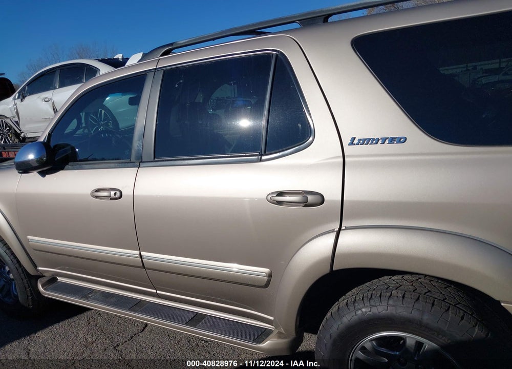 2007 TOYOTA SEQUOIA LIMITED V8 VIN: 5TDZT38A47S288626