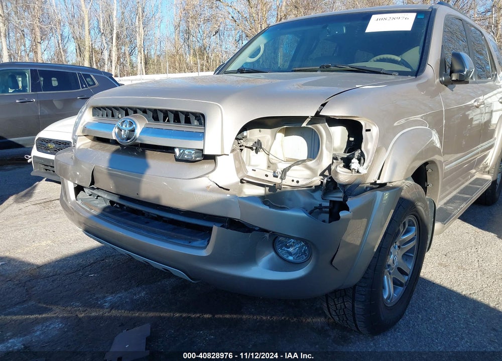 2007 TOYOTA SEQUOIA LIMITED V8 VIN: 5TDZT38A47S288626