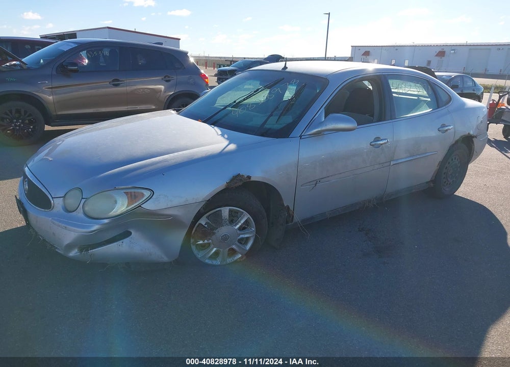 2005 BUICK LACROSSE CX VIN: 2G4WC532151231055