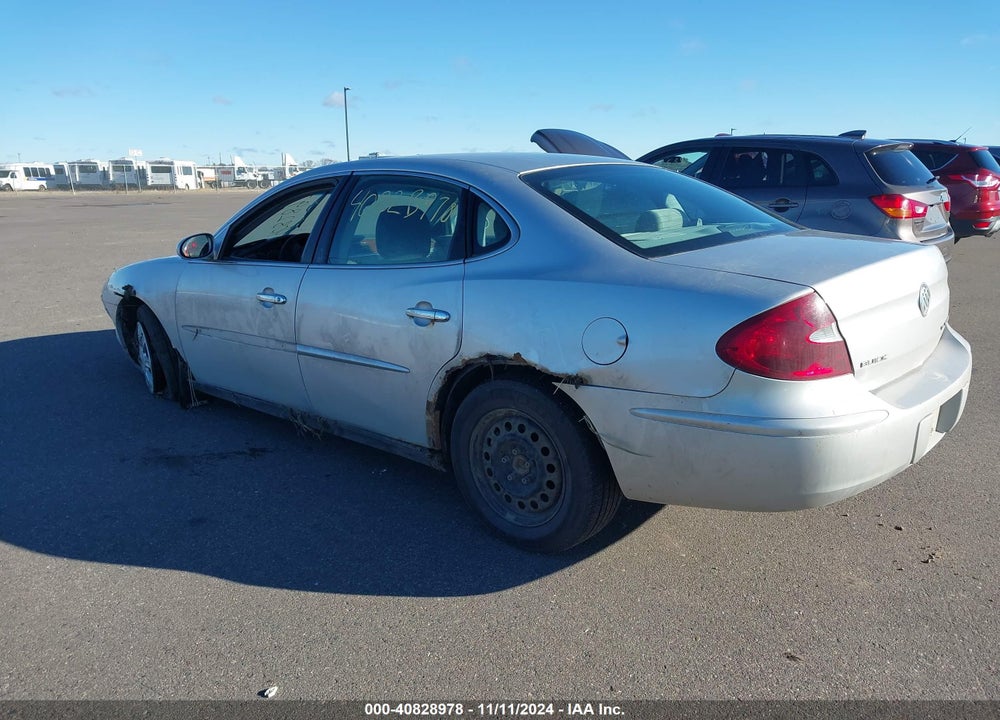 2005 BUICK LACROSSE CX VIN: 2G4WC532151231055