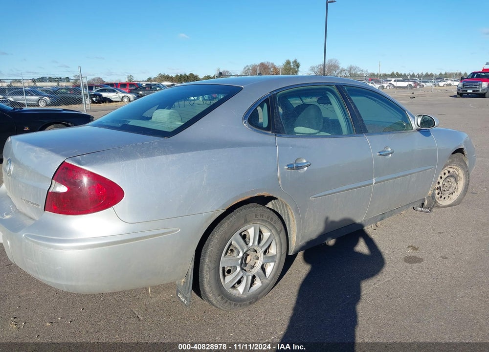 2005 BUICK LACROSSE CX VIN: 2G4WC532151231055