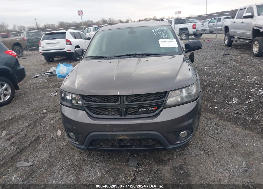 2018 DODGE JOURNEY SXT VIN: 3C4PDCBG9JT525626