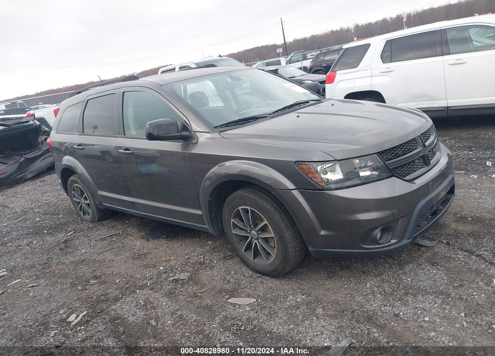 2018 DODGE JOURNEY SXT VIN: 3C4PDCBG9JT525626
