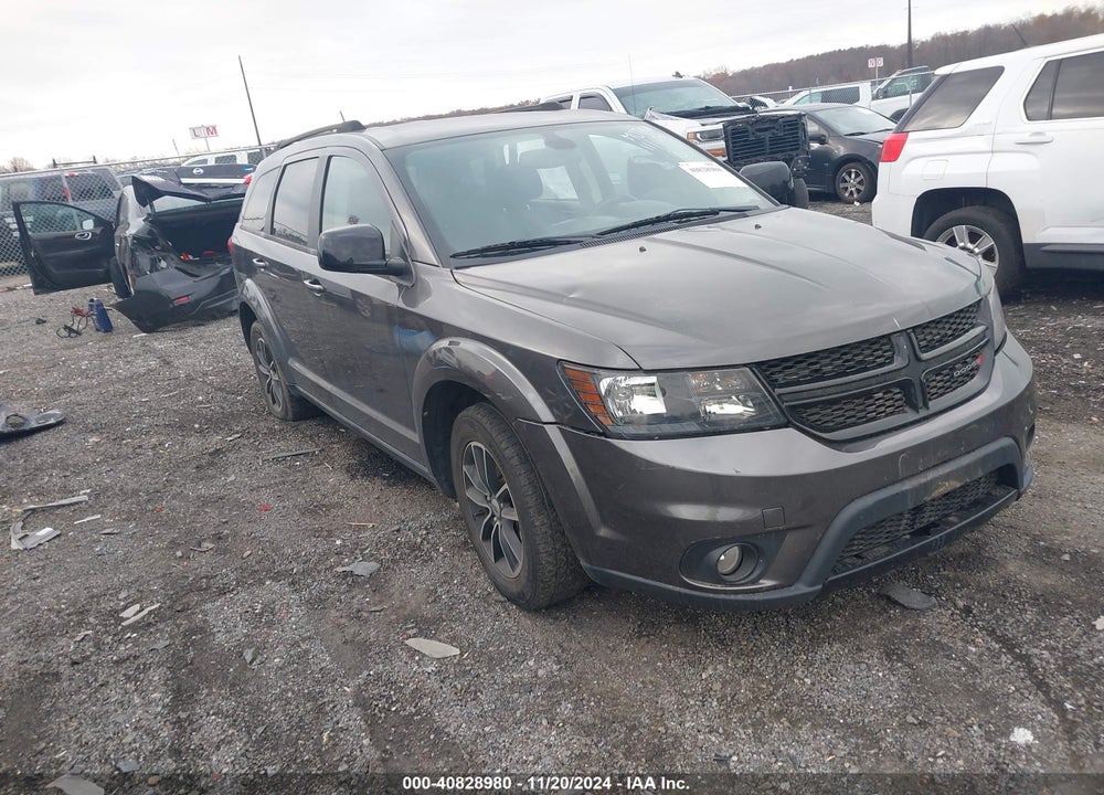 2018 DODGE JOURNEY SXT VIN: 3C4PDCBG9JT525626