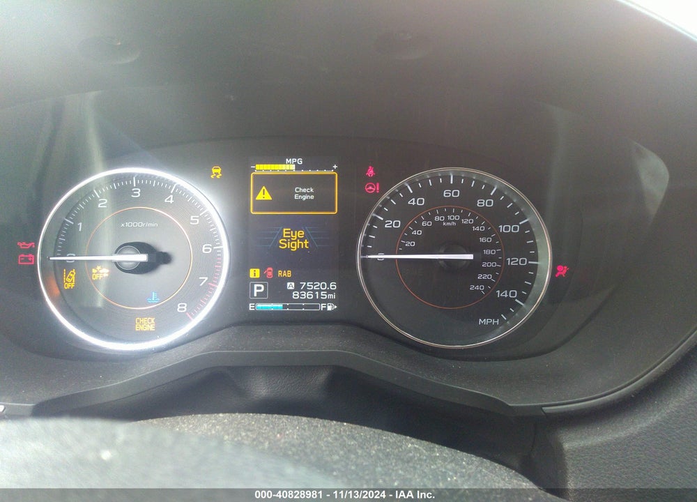 2019 SUBARU CROSSTREK 2.0I LIMITED VIN: JF2GTAMC8KH208469