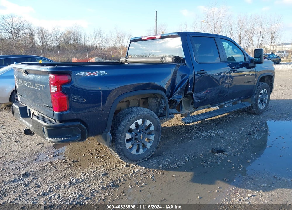 2022 CHEVROLET SILVERADO 2500HD 4WD STANDARD BED CUSTOM VIN: 2GC4YME76N1228815
