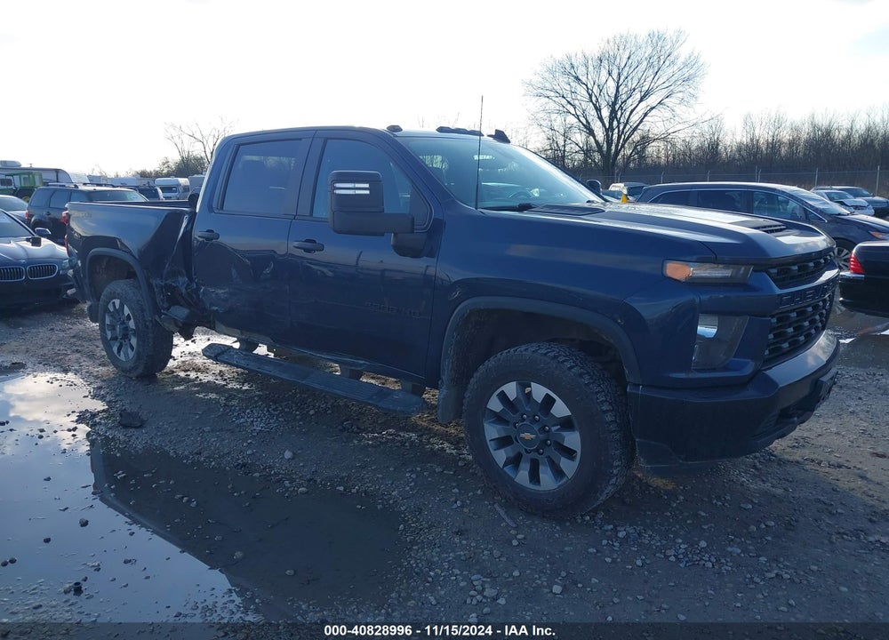 2022 CHEVROLET SILVERADO 2500HD 4WD STANDARD BED CUSTOM VIN: 2GC4YME76N1228815