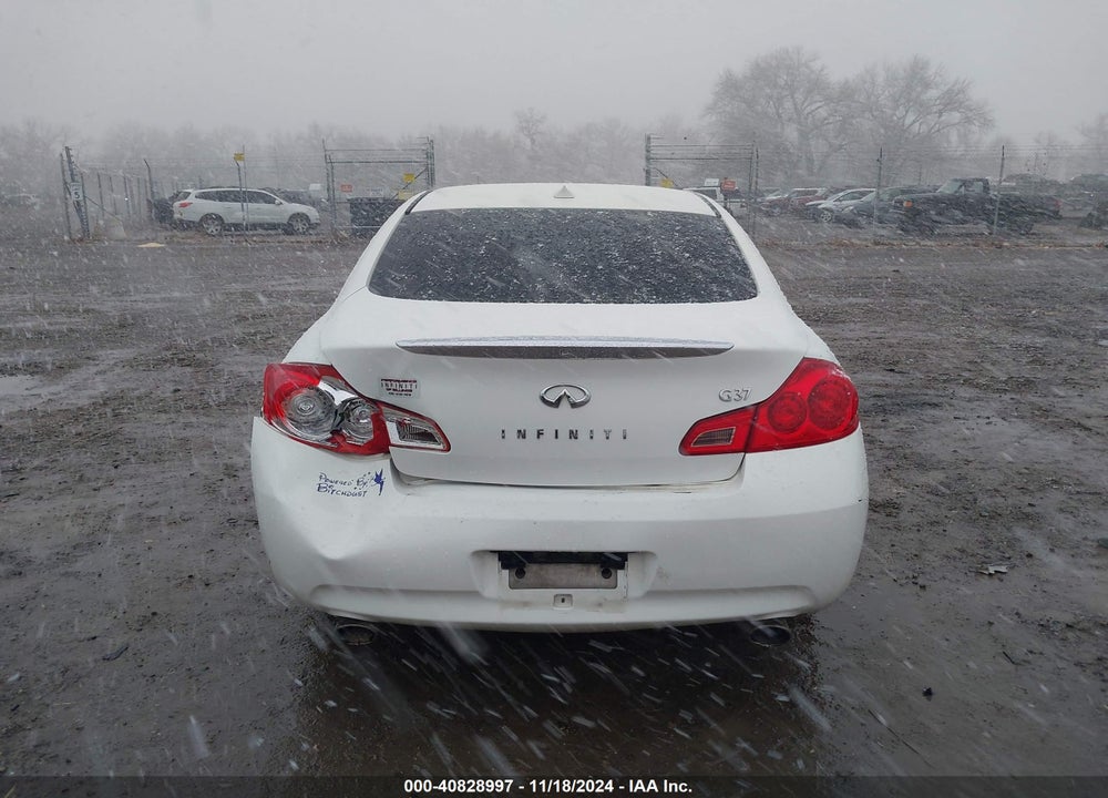 2009 INFINITI G37 VIN: JNKCV61E19M307662