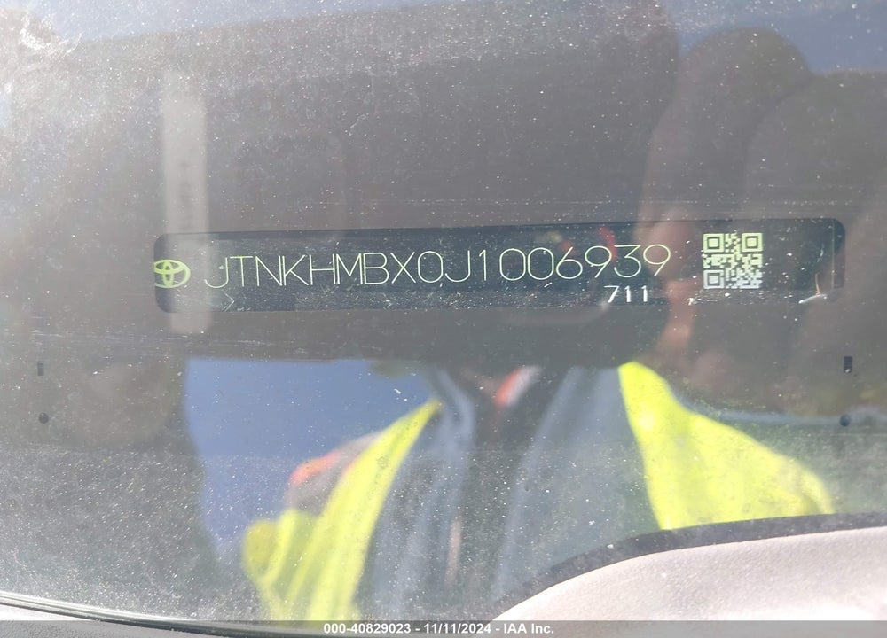 2018 TOYOTA C-HR XLE PREMIUM VIN: JTNKHMBX0J1006939