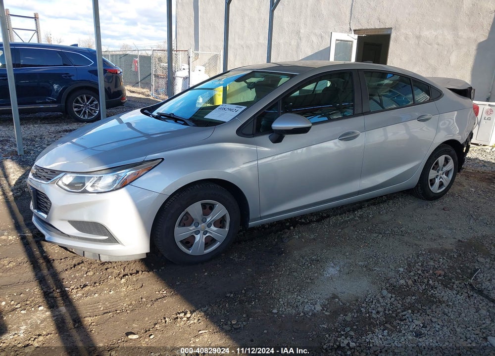 2017 CHEVROLET CRUZE LS AUTO VIN: 1G1BC5SM1H7115442