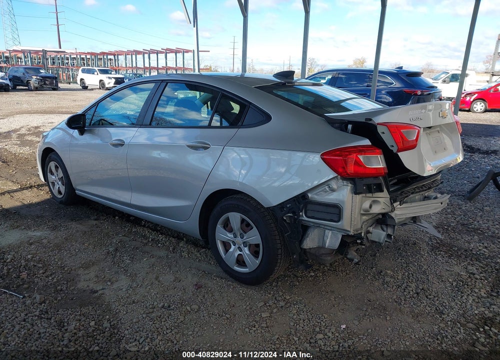 2017 CHEVROLET CRUZE LS AUTO VIN: 1G1BC5SM1H7115442