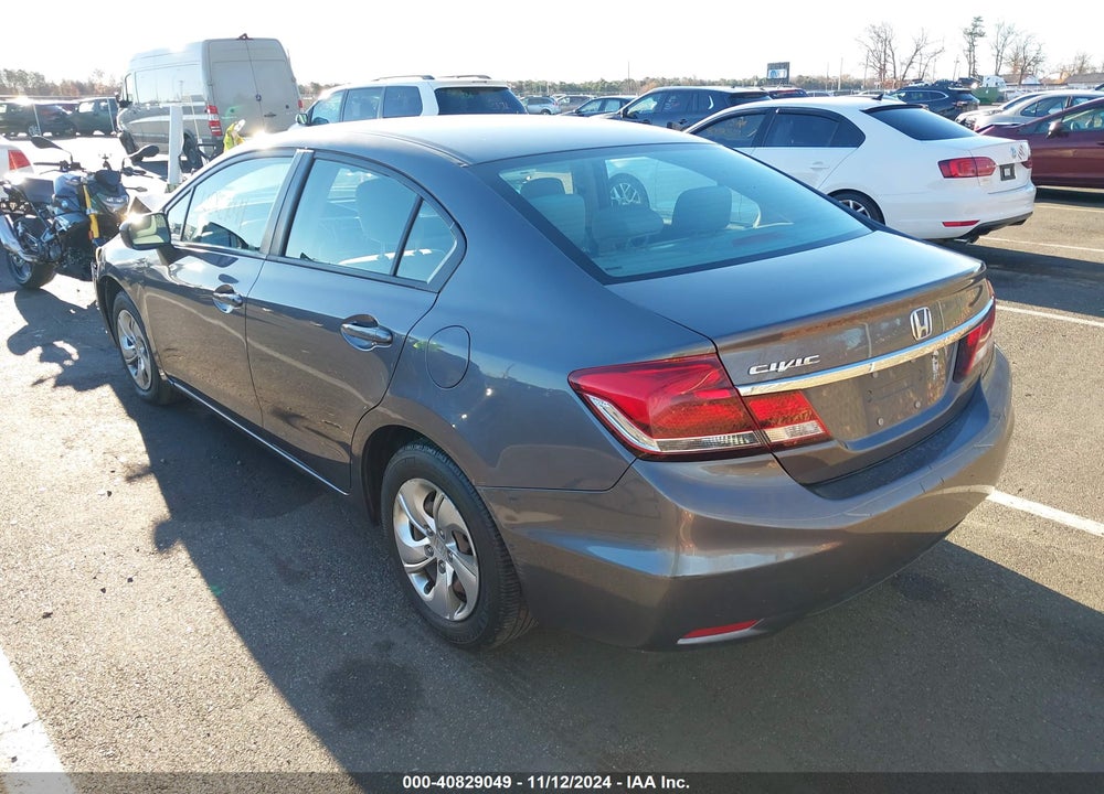 2014 HONDA CIVIC LX VIN: 19XFB2F5XEE231523