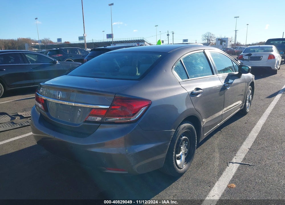 2014 HONDA CIVIC LX VIN: 19XFB2F5XEE231523