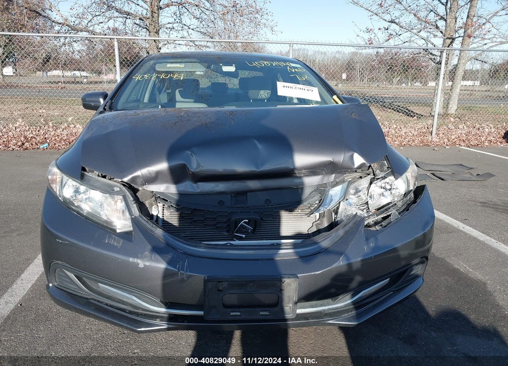 2014 HONDA CIVIC LX VIN: 19XFB2F5XEE231523